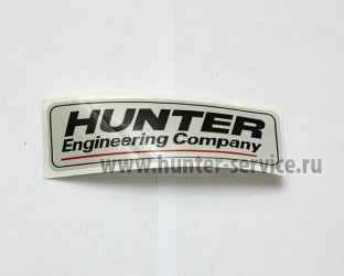Наклейка с логотипом Hunter 128-51-2
