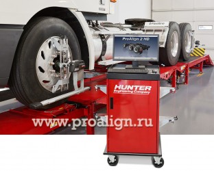Стенд Hunter PA260 с датчиками DSP740T