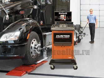 Стенд Hunter WA370 с датчиками DSP760T